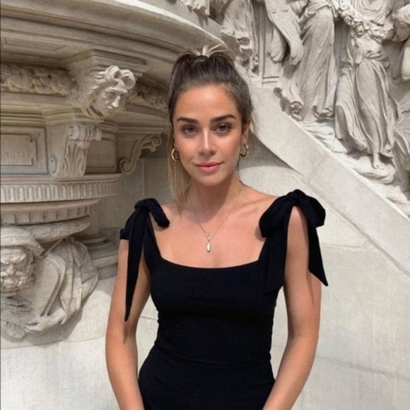 Reformation Christine Dress + Black - Picture 6 of 9